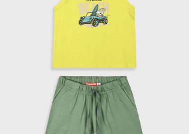 Σετ με τύπωμα για αγόρι | ΧΑΚΙ - Energiers - 